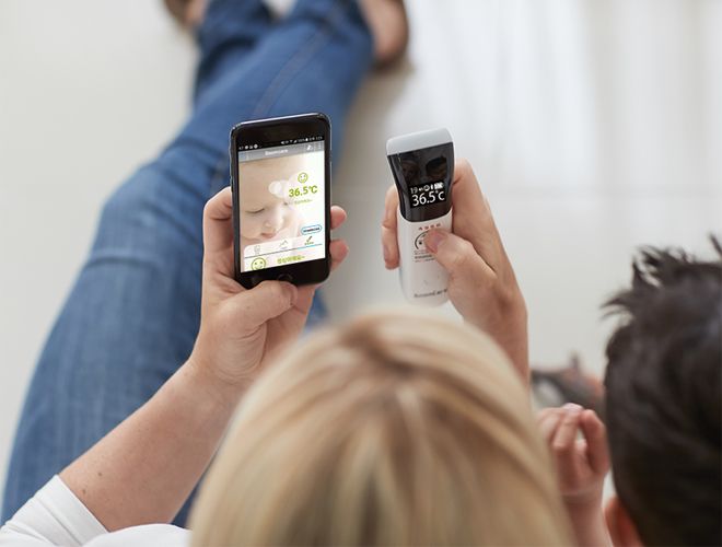 Máy Đo Nhiệt Kế BoomCare (Tia Hồng Ngoại)