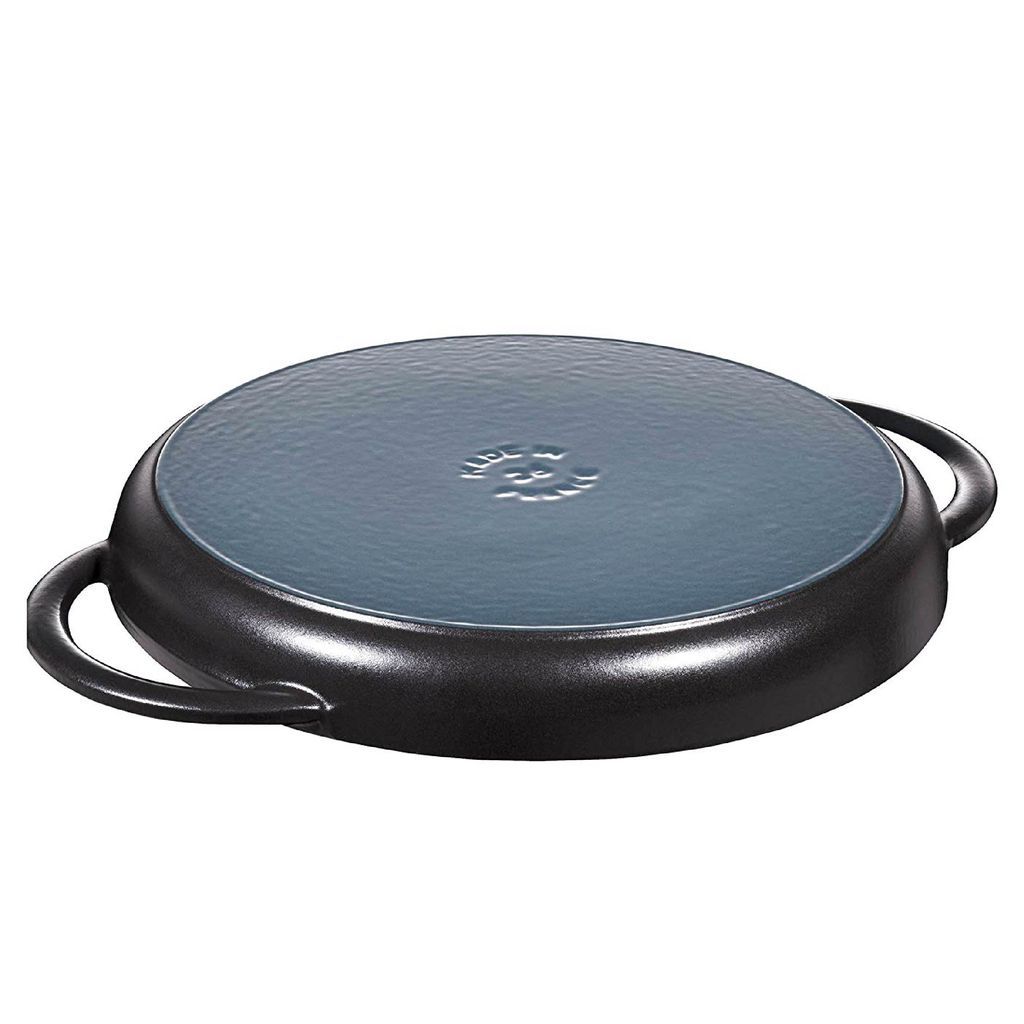 Staub - Chảo Gang Nướng Màu Đen - 26cm