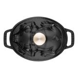  Staub – Nồi Nắp Hình Con Heo Màu Đen – 17cm 