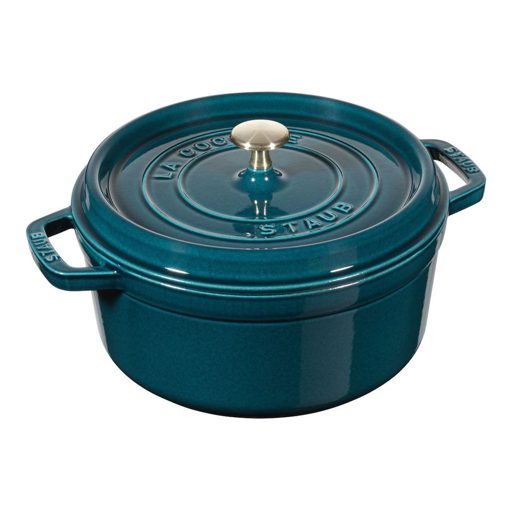  Nồi Gang Staub Tròn Xanh Ngọc 