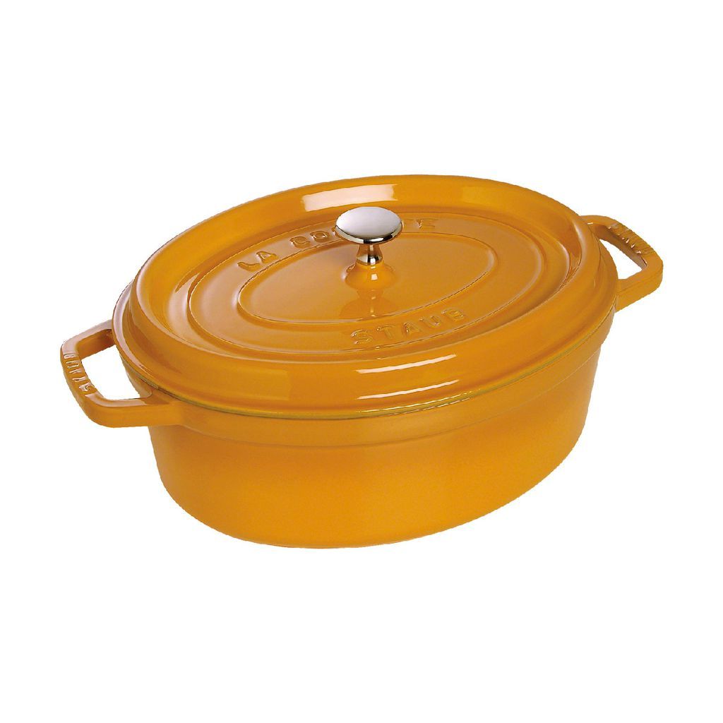 Nồi Gang Staub Oval Vàng