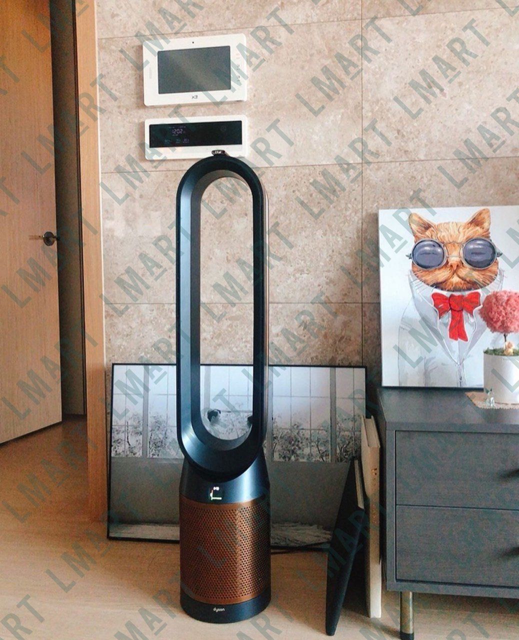 Quạt Không Cánh Kèm Lọc Không Khí Dyson Pure Cool Cryptomic TP06