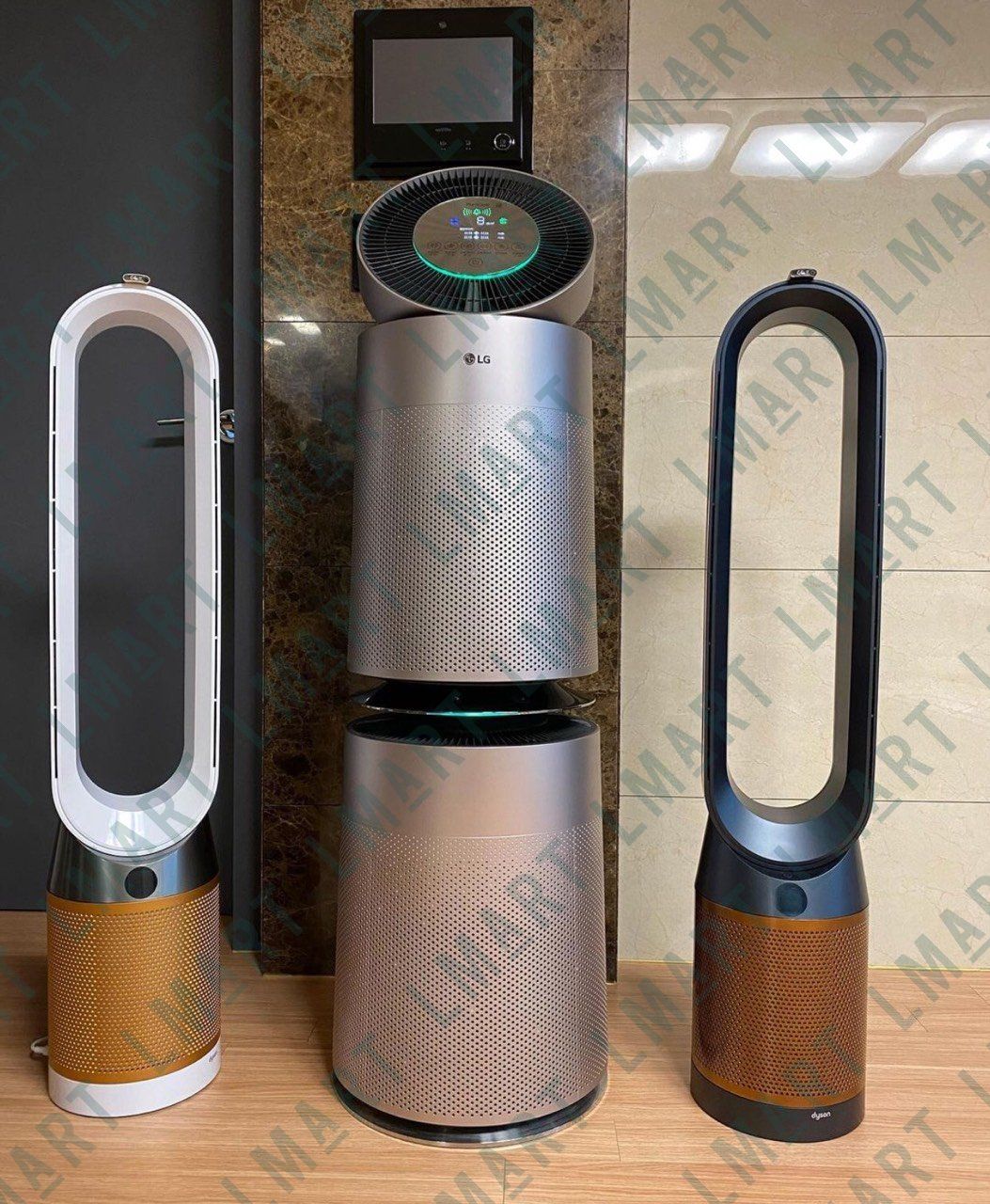 Quạt Không Cánh Kèm Lọc Không Khí Dyson Pure Cool Cryptomic TP06