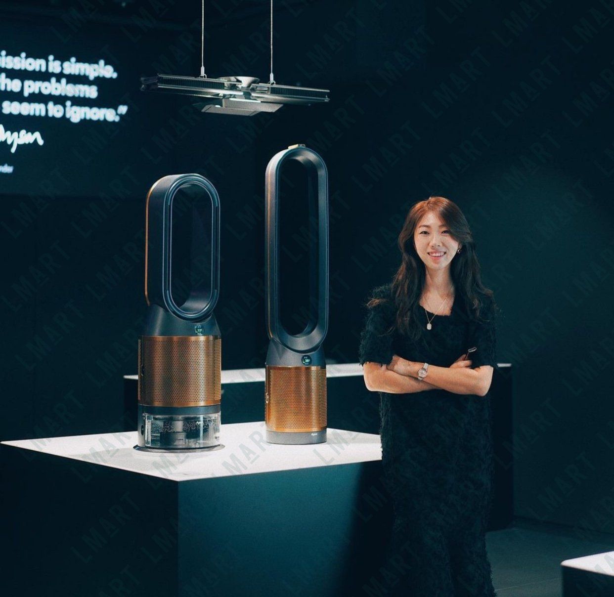 Quạt Không Cánh Kèm Lọc Không Khí Dyson Pure Cool Cryptomic TP06