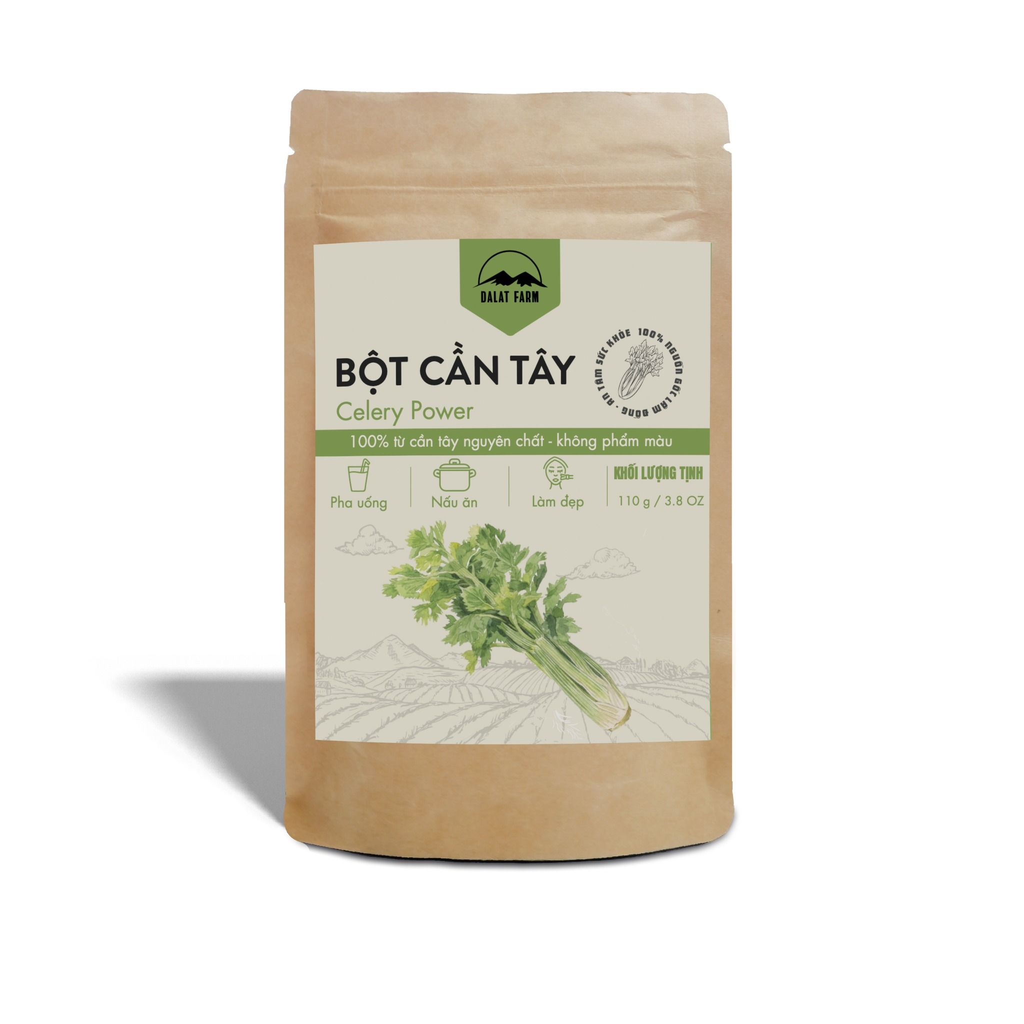  Bột Cần Tây DalatFarm - Túi 110g 