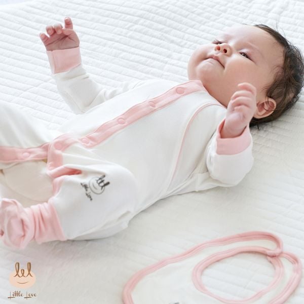 Set quà tặng sơ sinh Peptit Little Love Màu hồng (0th 3th)