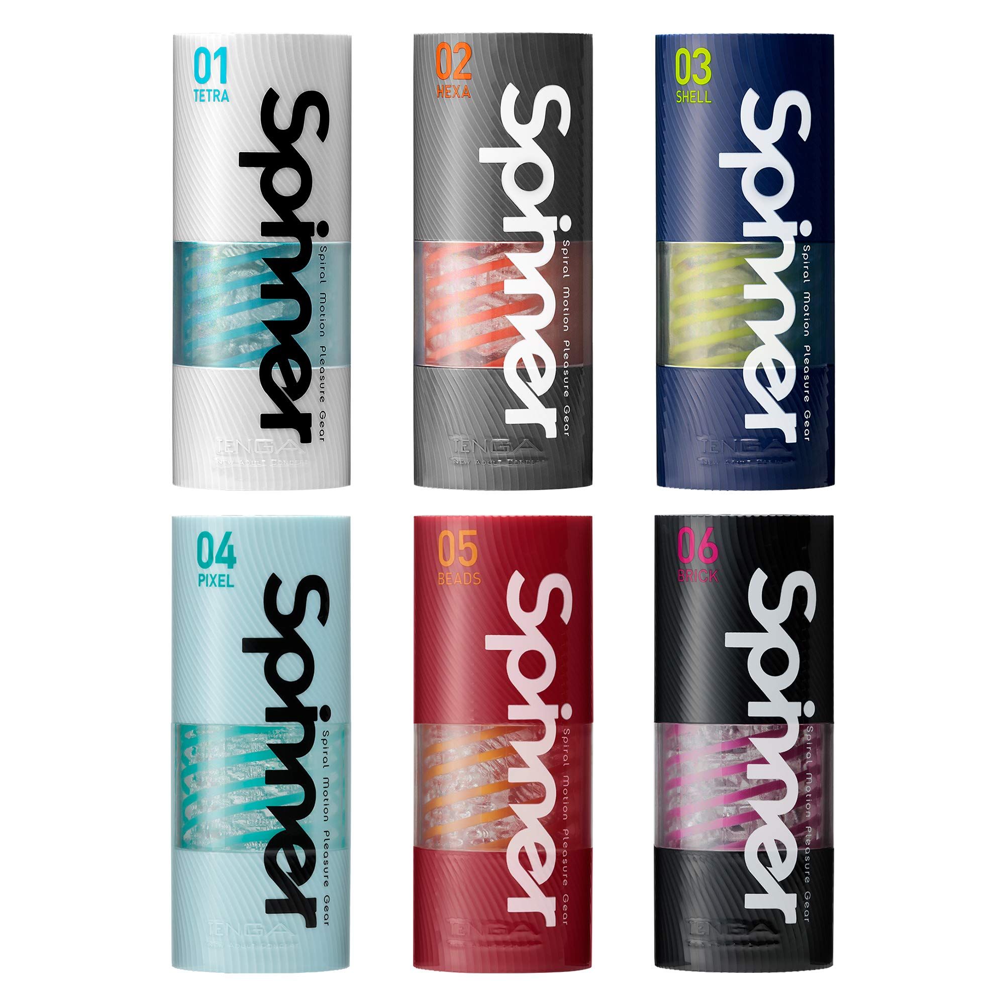TENGA SPINNER 6 STYLES