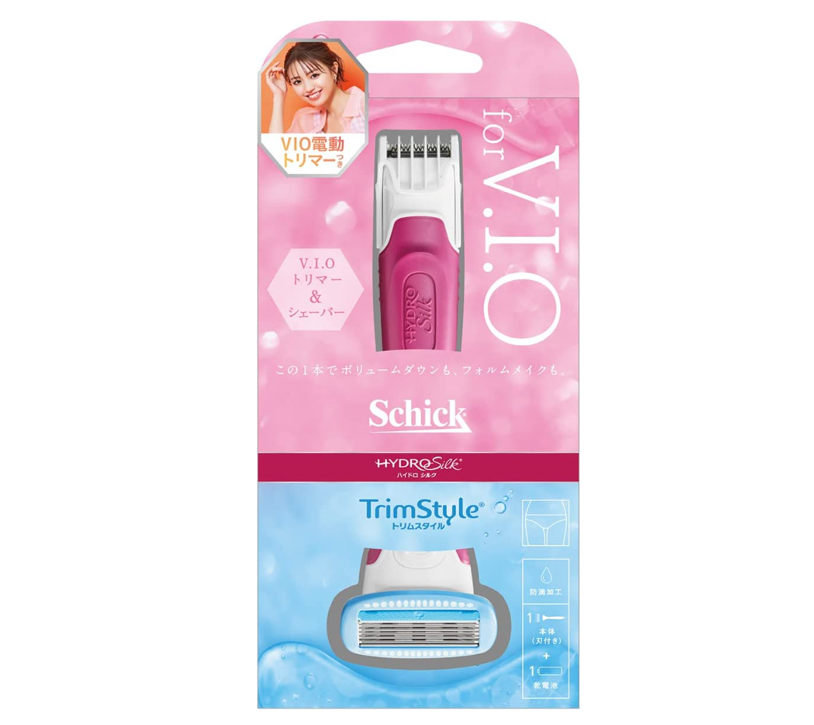 Máy cạo lông dùng pin Schick Hydrosilk Trim Style Holder with Blade VIO