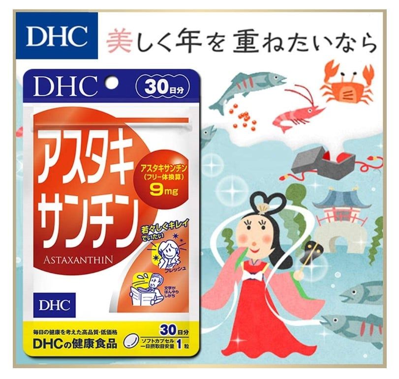 DHC Astaxanthin Chống Lão Hóa 30 Ngày/30v