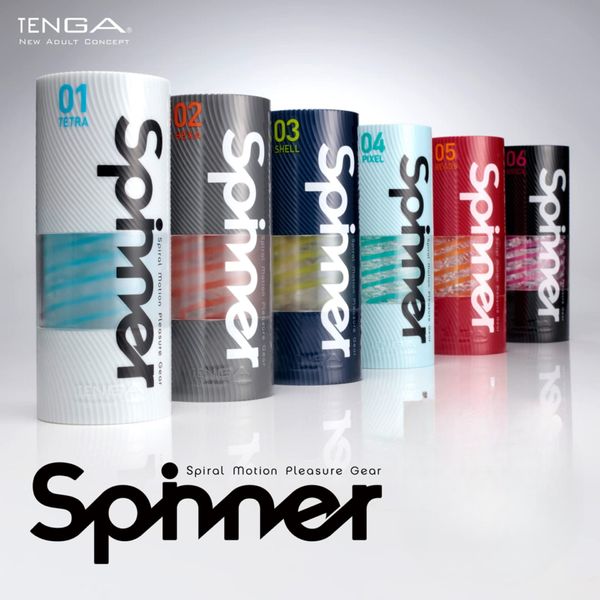  TENGA SPINNER 6 STYLES 