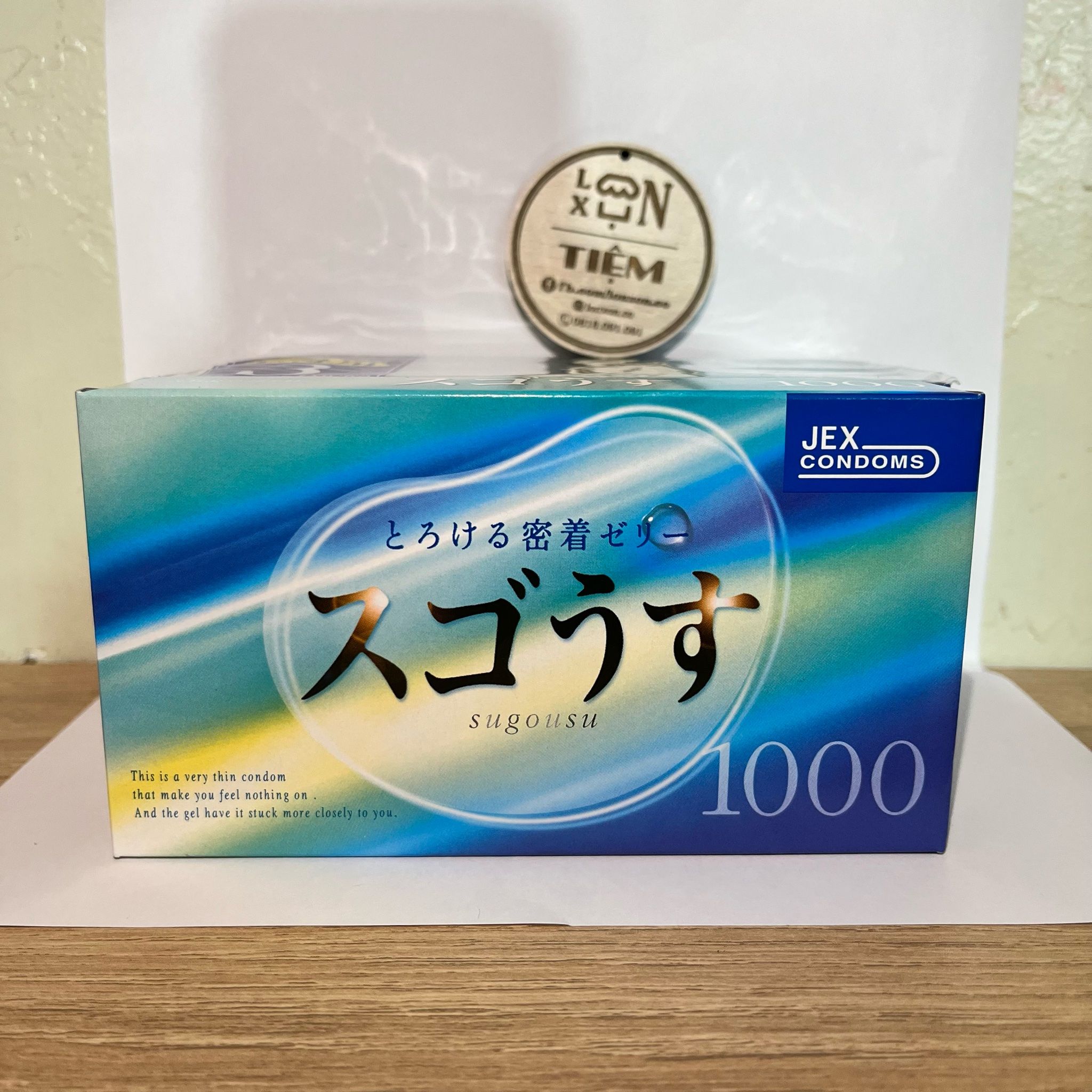BCS Sugousu 1000 hộp 12 chiếc siêu mỏng cao cấp Nhật Bản