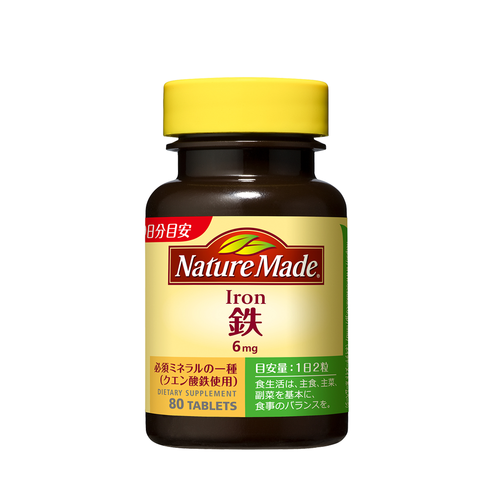  Viên uống bổ sung Sắt Iron NatureMade Nhật Bản 40 ngày / 80v 