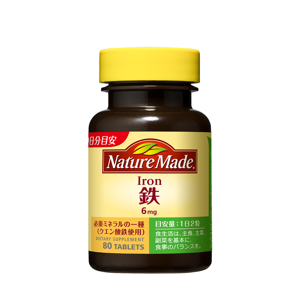 Viên uống bổ sung Sắt Iron NatureMade Nhật Bản 40 ngày / 80v