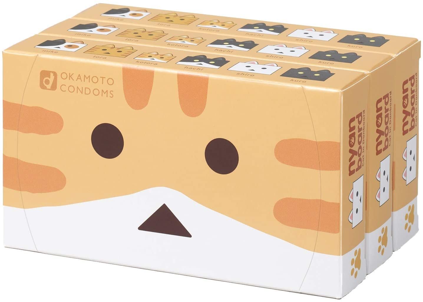 BCS OKAMOTO Nyanbo hộp 12 chiếc cao cấp Nhật Bản