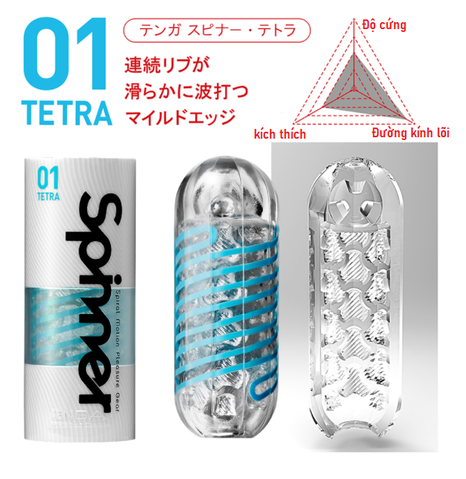  TENGA SPINNER 6 STYLES 