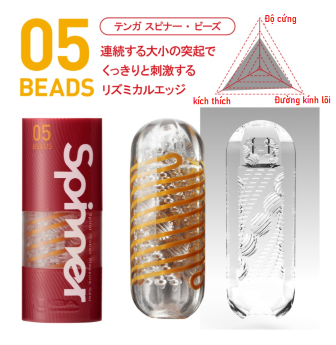 TENGA SPINNER 6 STYLES