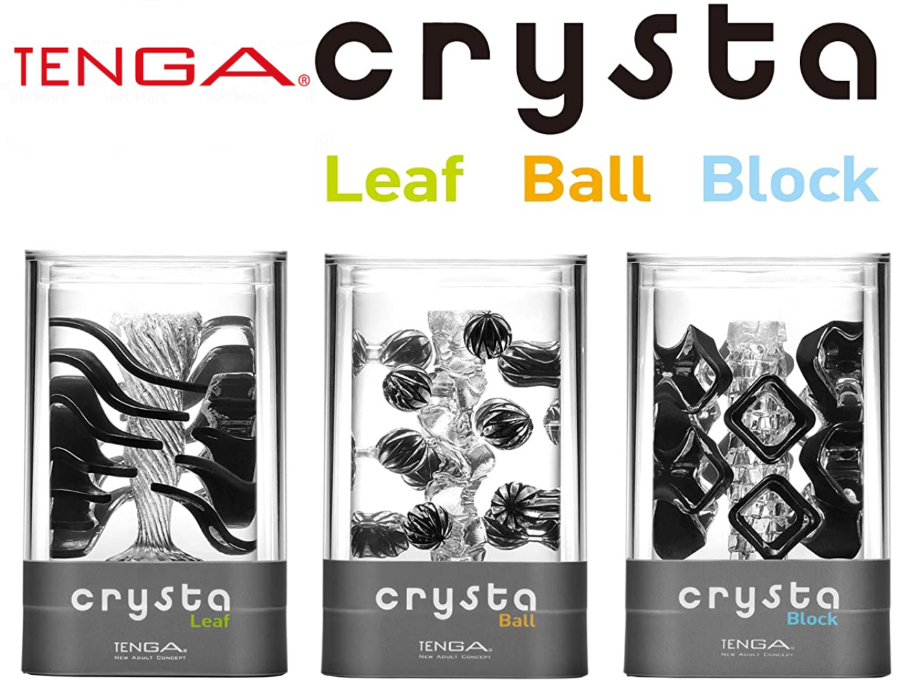 TENGA CRYSTA 3 STYLES