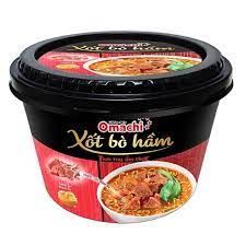 NDI- Mì ly xốt bò bằm Omachi 93g - Beef Stewed Noodles (box)