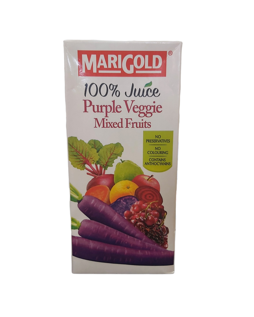 BW.J- 100% Nước ép rau củ màu tím và trái cây hỗn hợp Marigold 1L - 100% Juice Purple Veggie Mixed Fruits Marigold 1L T7