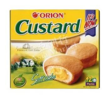 PC.P- Bánh kem trứng - Egg Cream Custas Orion 12pks (Hộp)