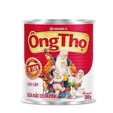 DA.M.C- sữa đặc ông thọ đỏ - Sweetened Condensed Milk Ông Thọ 380g ( Red ) ( Tin )