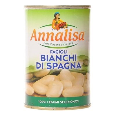 VET- Đậu Fagioli Bianchi Di Spagna Annalisa 400g ( tin )