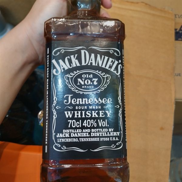 WI.WH- Whiskey Jennessee Jack Daniel's 40% 700ml T11
