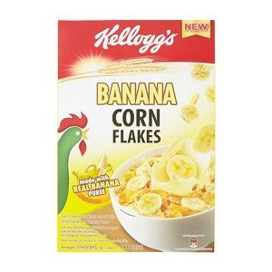 G- Ngũ cốc bắp chuối Kellogg Banana Corn Flakes 180g (Box)