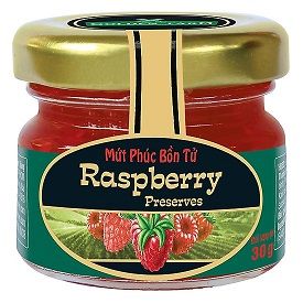 JA-  Mứt phúc bồn tử Golden Farm 30g - Raspberry Jam ( jar )