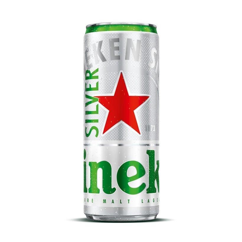 BE.LB- Beer Heineken Silver 330ml ( can )