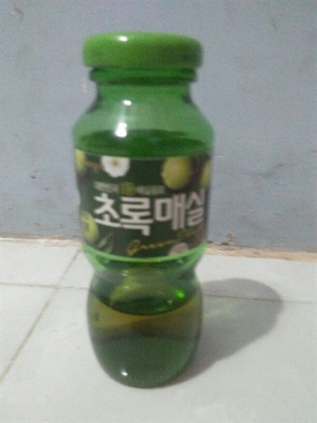 BW.J- 790 Days Green Plum Juice Woongjin 180ml T6