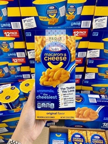 GR.P- Kraft Original Macaroni & Cheese Dinner Annie's 206g T9