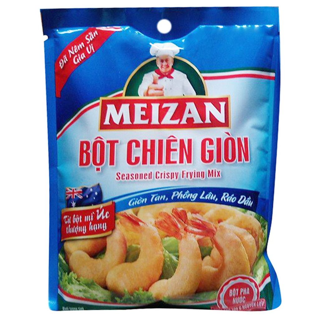 FL- Bột chiên giòn Meizan 150g - Seasoned Crispsy Frying Mix (pack)