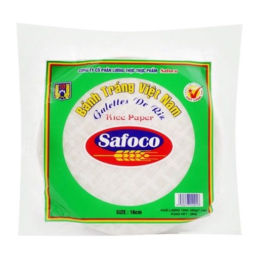 MW- Bánh tráng Safoco 16cm 200g - Rice Paper Safaco 16cm 200g ( pack )