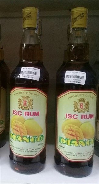 WI.RU- Rhum ISC Mango 39% 700ml T3