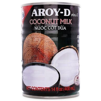 SS- Nước cốt dừa Aroy-d 400ml - Coconut Milk Aroy-D 400ml ( Lon )