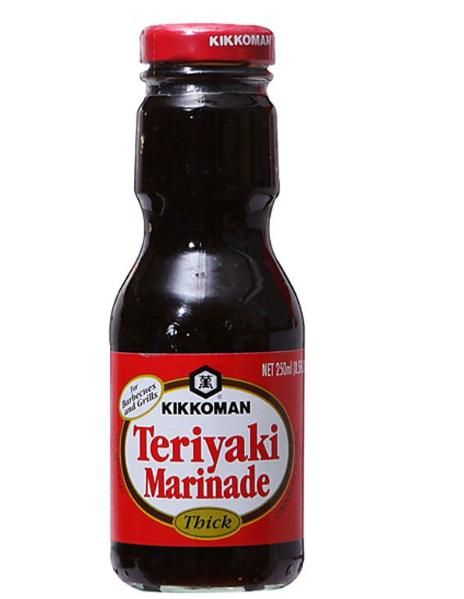 SS-  Xốt Teriyaki đậm đặc Kikkoman 250ml - Teriyaki Marinade Thick ( bottle )