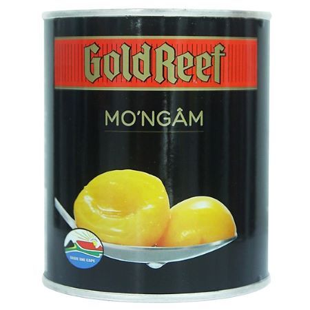 FRT- Mơ ngâm Gold Reef 825g - Apricot Halves in Syrup ( tin )