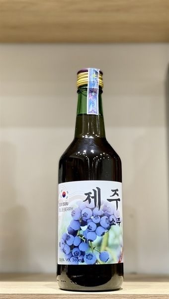 WI.KJ- Jeju Blueberry Soju 13.5% 360ml T11