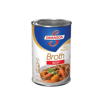 CDF- Nước dùng bò hầm Swanson 411g - Beef Broth ( Tin )