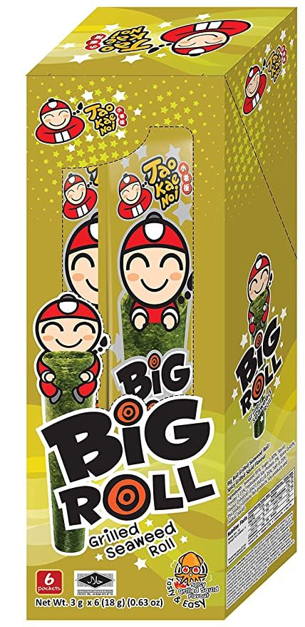 SN- Big Roll Spicy Grilled Squid Flavour 18g