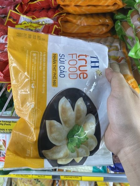 MD- Dumplings Filled With Meat & Cheese TH True Food 300g T8