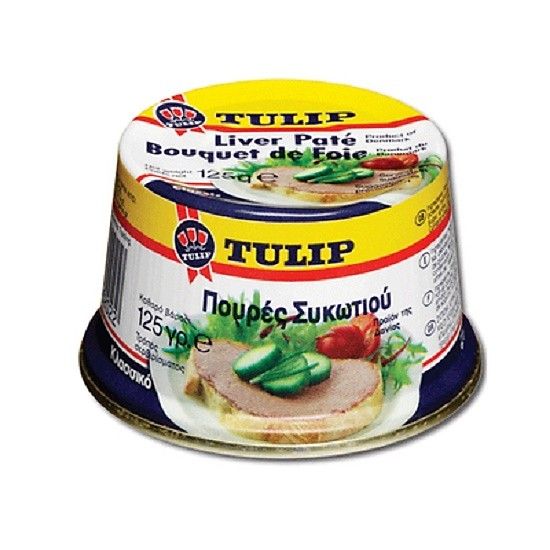 CDF- Pate gan heo Tulip 125g - Liver Pate ( box )