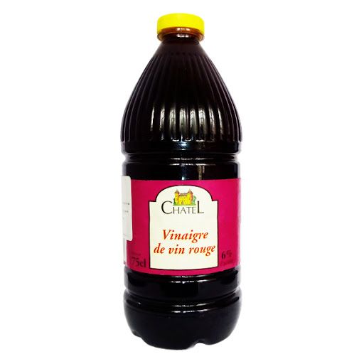 V- Giấm đỏ Chatel 750ml - Red Vinegar ( Bottle )