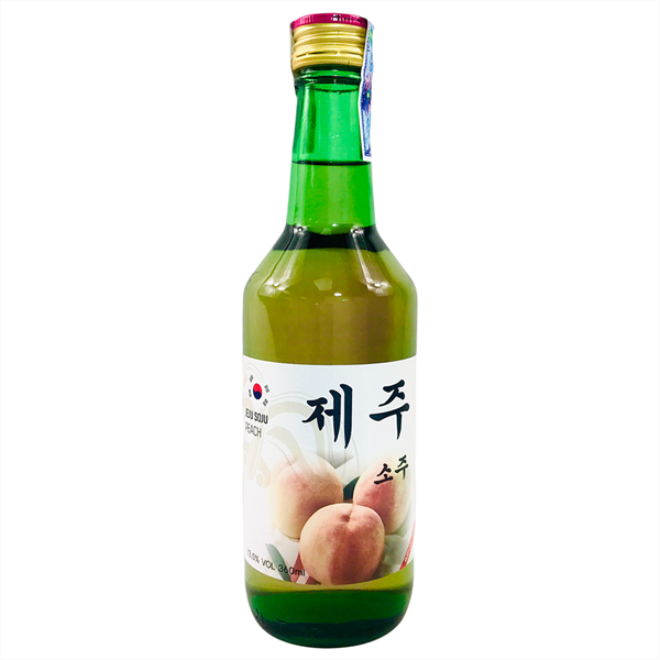 WI.KJ- Jeju Peach Soju 13.5% 360ml T11