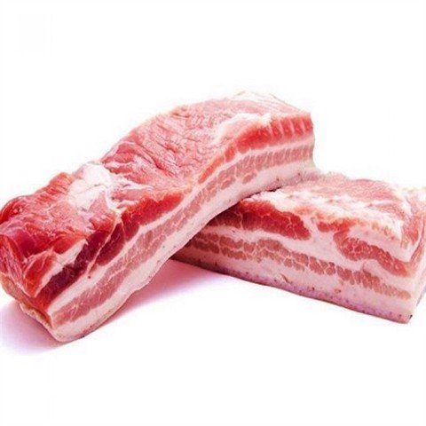 ME.P- Ba rọi heo tươi 1kg - ba chỉ heo - Fresh Pork Belly CP