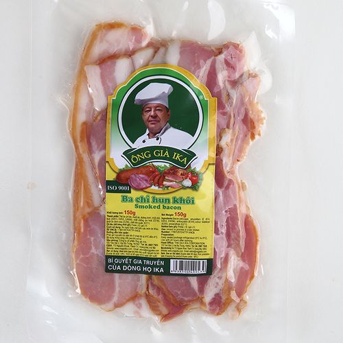 ME.CC- Ba rọi xông khói 200g - Smoked Bacon Ông Già IKA 200g ( pack )