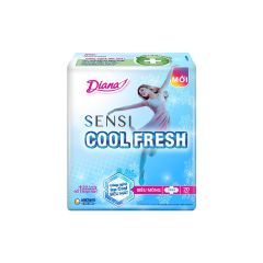 PU.P- Băng Vệ Sinh Diana Cool fesh Siêu Mỏng Cánh - Sensi Cool Fresh Diana 20Pcs ( pack )