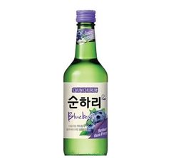 WI.KJ- Blueberry Soju Chum Churum 360ml ( Bottle )