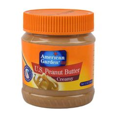 JA- Bơ đậu phộng mịn American Garden 340g - Peanut Butter Creamy ( Box )
